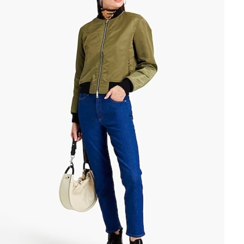 Rag & Bone Green Bomber Jacket — brand new